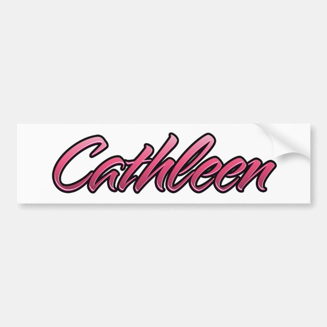 Cathleen faded pink Aufkleber Sticker (Front)
