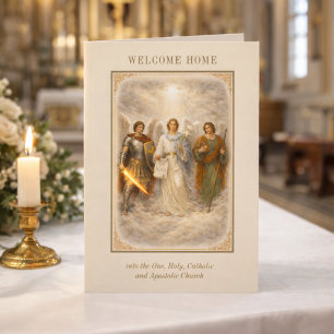 Catholic ARCHANGELS Card