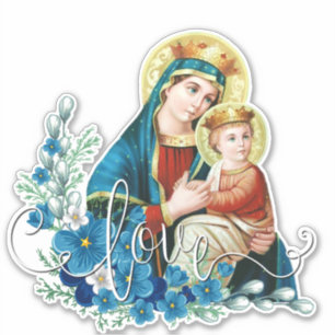 Catholic Blessed Virgin Mary Jesus Religious