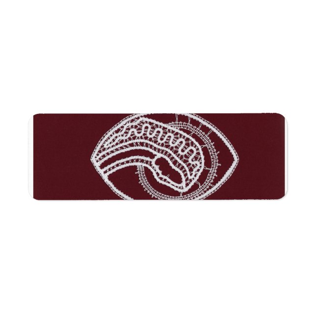 Catholic Blessed Virgin Mary, lace  (Front)