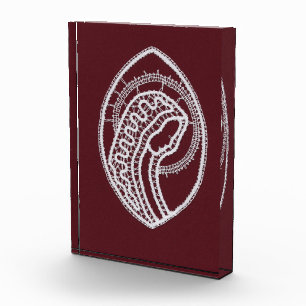 Catholic Blessed Virgin Mary, lace Photo Block