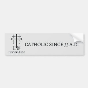 Catholic Bumper Sticker