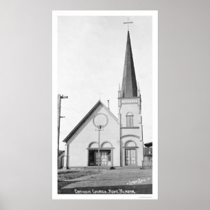 Catholic Church Nome Alaska 1921 Poster