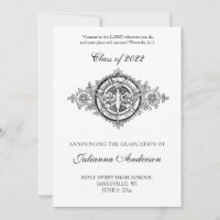Catholic Classic Elegant Holy Spirit Graduation  I