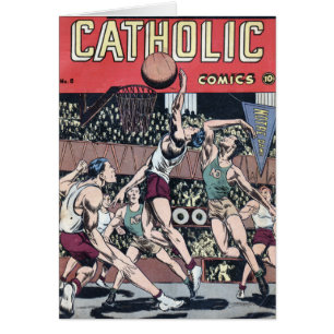 Catholic Comics Basketball
