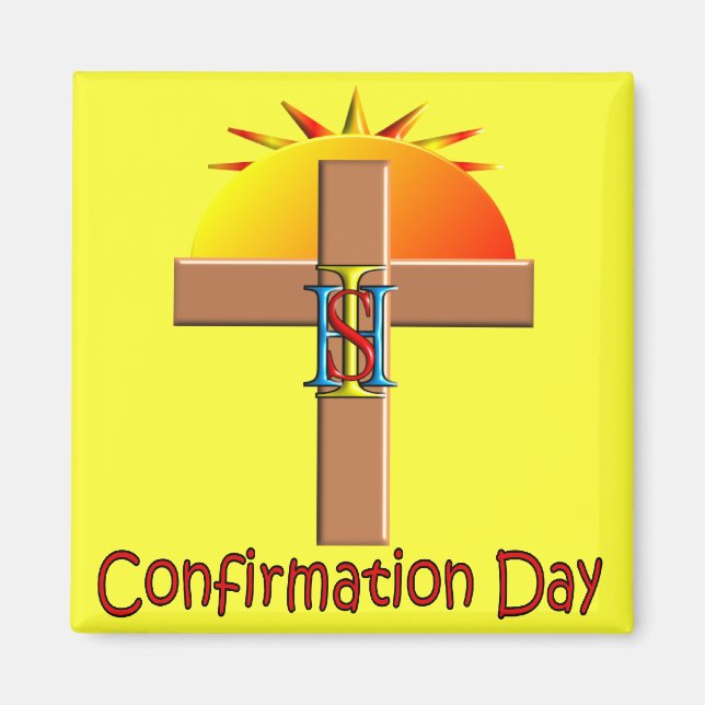 Catholic Confirmation Day for Kids Magnet (Front)
