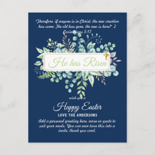 Catholic EASTER Cards Religious Verse Bible Quote