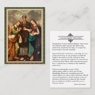 Catholic / Engagement Prayer Holy Card