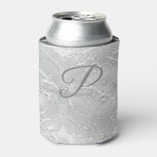 Catholic Faux-Satin Monogrammed Can Cooler