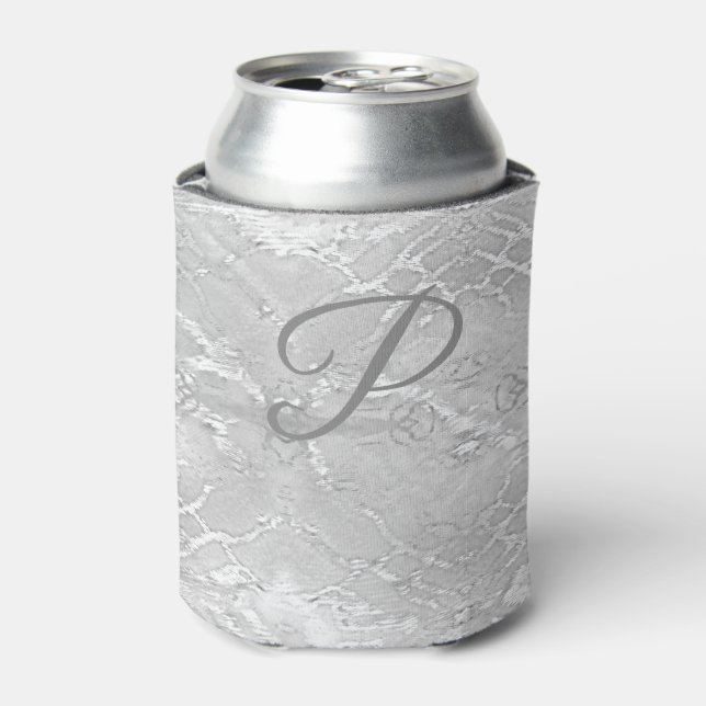 Catholic Faux-Satin Monogrammed  Can Cooler (Can Front)