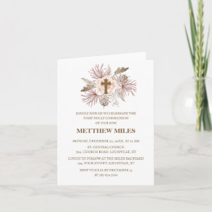 Catholic first communion  invitation
