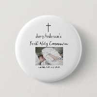 Catholic first holy communion simple QR minimal