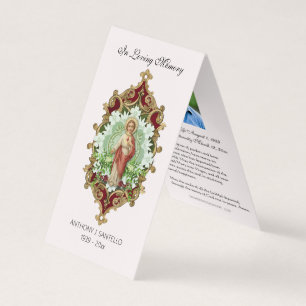 Catholic Funeral Jesus Prayer Holy Card
