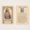 Catholic Funeral Memorial Prayer Holy Card