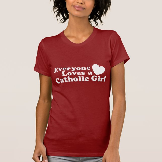 Catholic Girl T-Shirt (Front)