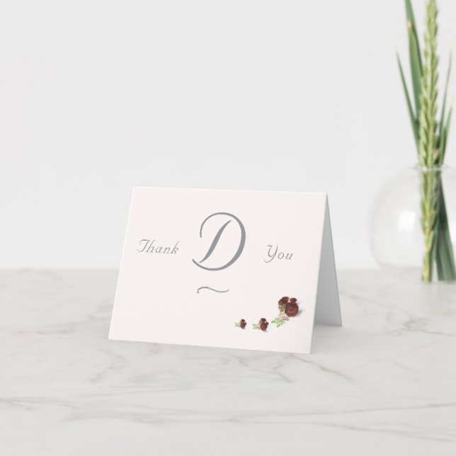 Catholic Grace Wedding Thank You Card (Front)