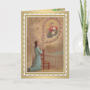 Catholic Greeting/Note Holy Card