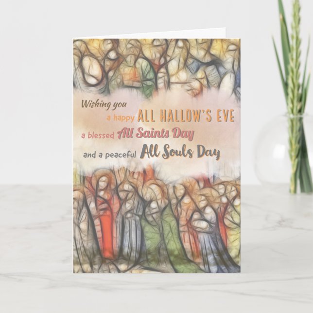 Catholic Halloween Card (Front)