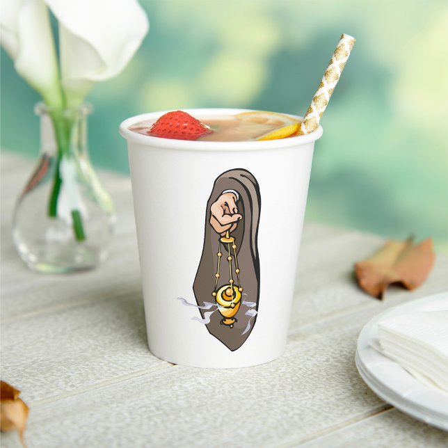 Catholic Incense Censer Religious Worship  Paper Cups (Creator Uploaded)