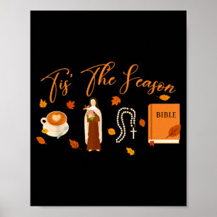 Catholic Jesus God Lover Bible Verse Church Tis Th Poster