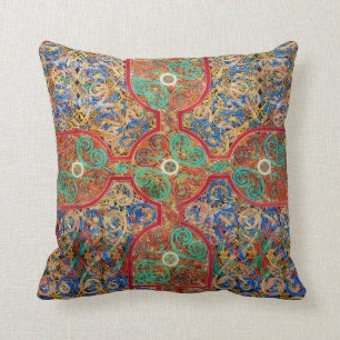 Catholic Lindisfarne Gospels Illumination Cushion