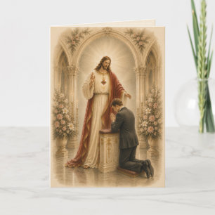 Catholic Marriage Preparation Card for the Groom