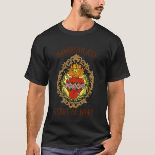 Catholic Mum Immaculate Heart Of Mary Our Lady of T-Shirt