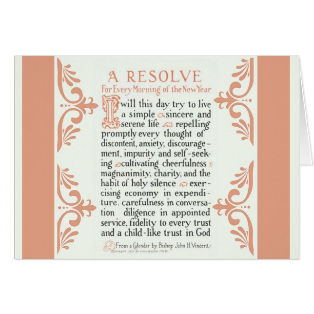 Catholic New Year Prayer (Front Horizontal)