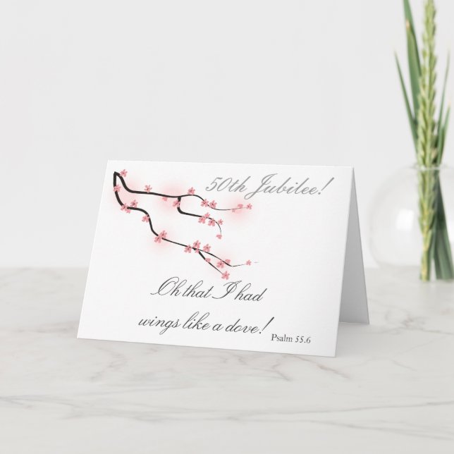 Catholic Nun "50th Jubilee" Card (Front)