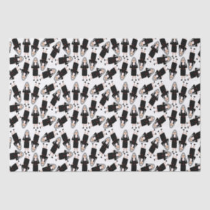 Catholic Nun Black Habits Tissue Paper