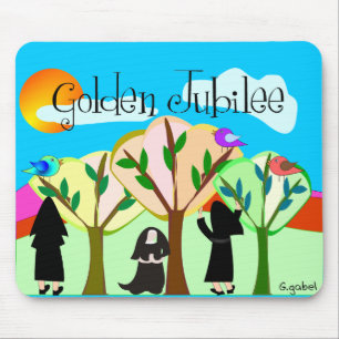 Catholic Nun Golden Jubilee Gifts Mouse Pad