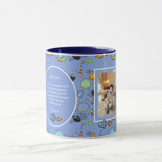 Catholic Photo Gift Boys - Communion, Confirmation Mug (Center)