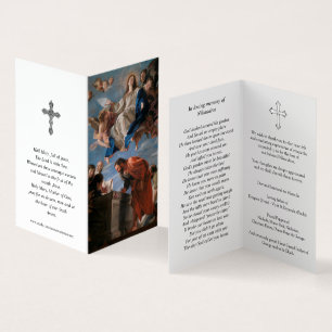 Catholic Prayer Cards   Assumpti