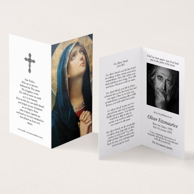 Catholic Prayer Cards | Heavenly Mother (Inside and Outside)