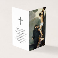 Catholic Prayer Cards | Holy Crucifixion