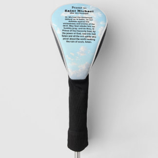 Catholic Prayer for Protection and Courage Golf Head Cover
