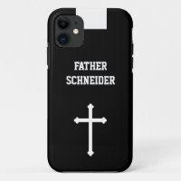 Catholic Priest Black Clergy Collar Religious