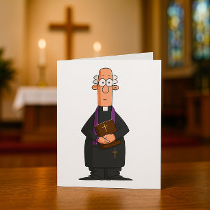 Catholic Priest Card