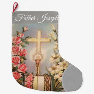 Catholic Priest Christmas Stocking