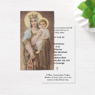 CATHOLIC PRIEST ORDINATION  ANNIVERSARY HOLY CARDS