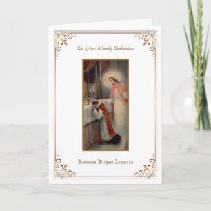 Catholic Priest Ordination Religious Jesus  Card