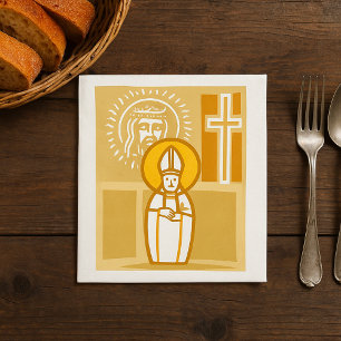 Catholic Religion Napkin