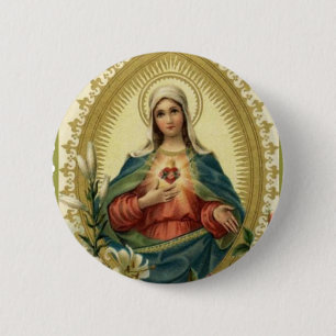 Catholic Saint Buttons -  Gifts