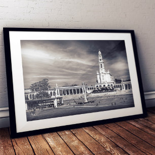 Catholic Sanctuary of Our Lady of Fatima, Portugal Poster