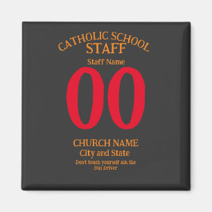 Catholic School Don't touch yourself Magnet