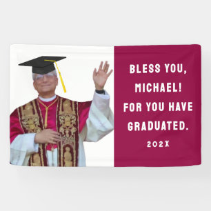 Catholic School Graduation Party Banner