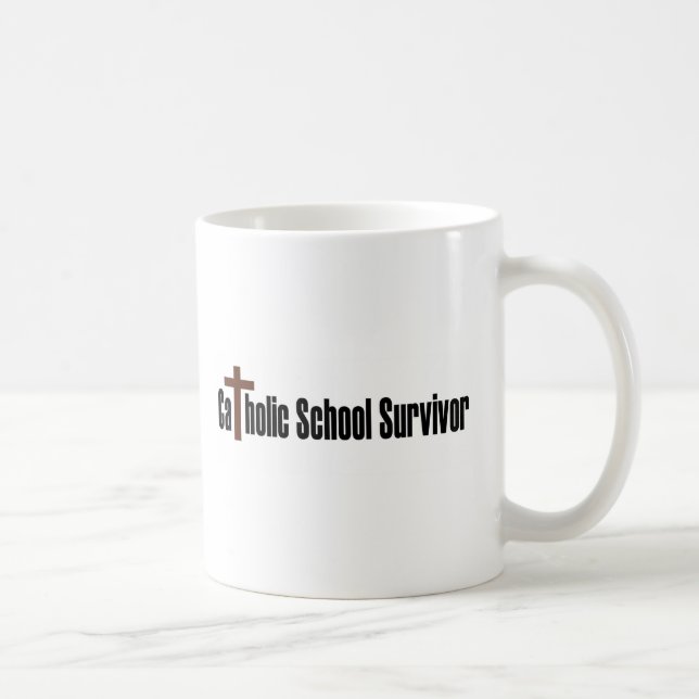 Catholic School Survivor Coffee Mug (Right)