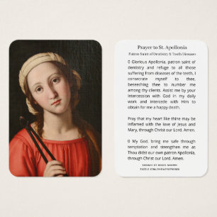 Catholic St. Apollonia Religious Patron of Dentist