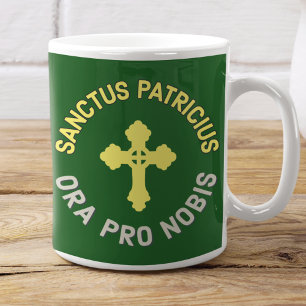 Catholic St. Patrick's Day Elegant Latin Mass Coffee Mug