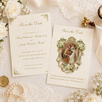 Catholic Wedding Betrothal Mary Joseph